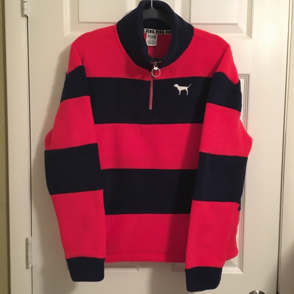 VS PINK half zip fleece❤️